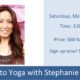 Intro to Yoga with Stephanie Kang