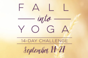 fall into yoga